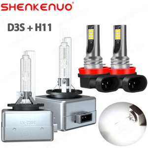 For Lincoln Navigator 2007-2017 -Xenon HID Headlight HI/LO & LED Fog Light 4PCS - Picture 1 of 16