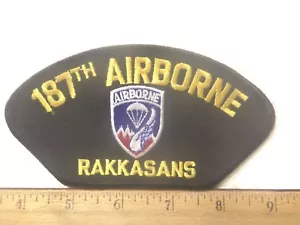 US Army - 187th Airborne - RAKKASANS Embroidered Patch - Bild 1 von 4