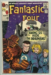 Fantastic Four #45 Marvel 1965 1. App des Inhumans Key Book !!! - Bild 1 von 2