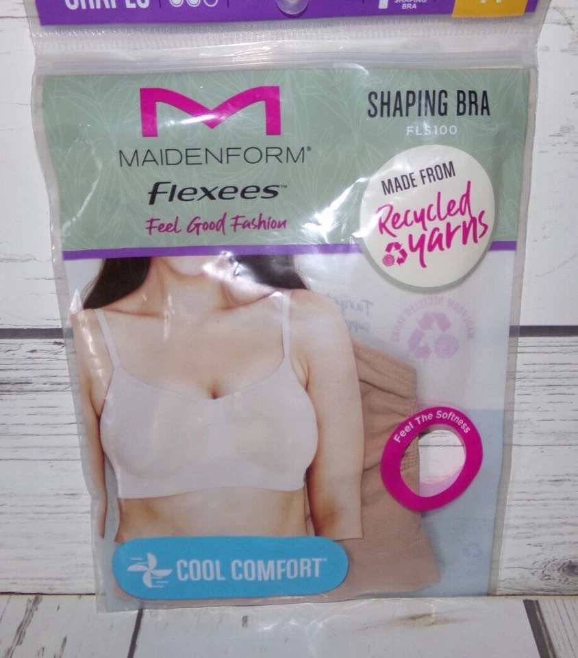 Nuevo sujetador modelador flexible beige Maidenform para mujer talla XL #6 Foto 1 de 1