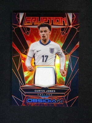 2024-25 Panini Obsidian Curtis Jones Eruption Jersey Patch /99 - Image 1 of 2