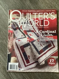Quilters World Magazine Winter 2015 Never Used Signs Of Shelf Wear - Picture 1 of 3