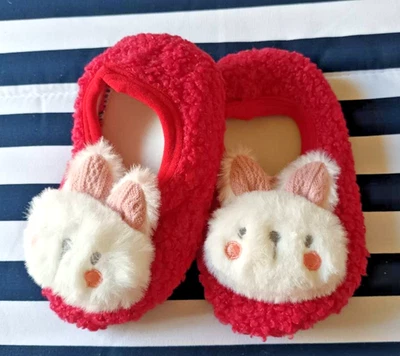 Toddler/ Baby Slippers.  12 - 18 months. Non-Slip. Ideal for Winter. - image 1 of 2