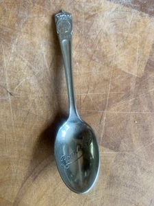 1937 King George VI Coronation Teaspoon ‘Rowledge’ EPNS - Picture 1 of 5