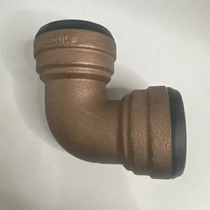 Elkhart Tectite 90 Winkelverschraubung 2 Zoll Push 2 Zoll Push Connect Messing - Bild 1 von 5