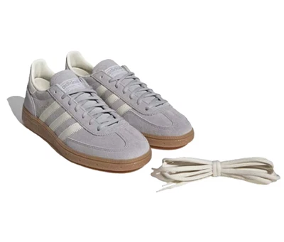 adidas Women's Handball Spezial Grey/Cream White IF7086 j - Image 1 of 4