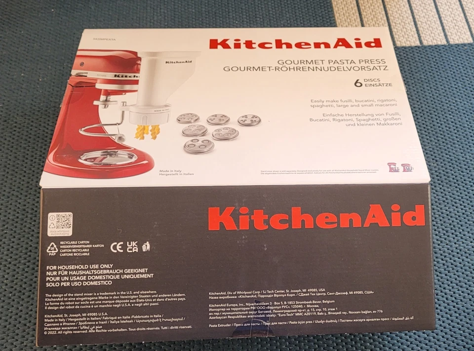 Orginia KitchenAid Gourmet Tube Noodle Attachment - Image 1 of 4