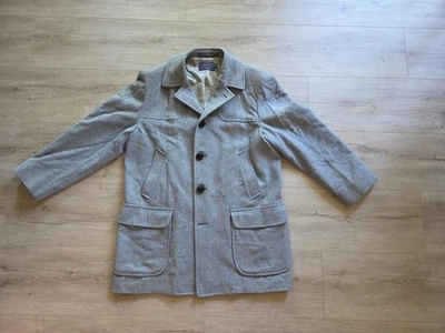 PENDLETON 100% Western Wool GRAY Jacket Coat PEACOAT Sz 44 - Image 1 of 4