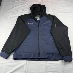 Columbia Jacke Herren XL blau Titanium Tech Interchange Regen wasserdicht Kapuze - Bild 1 von 9