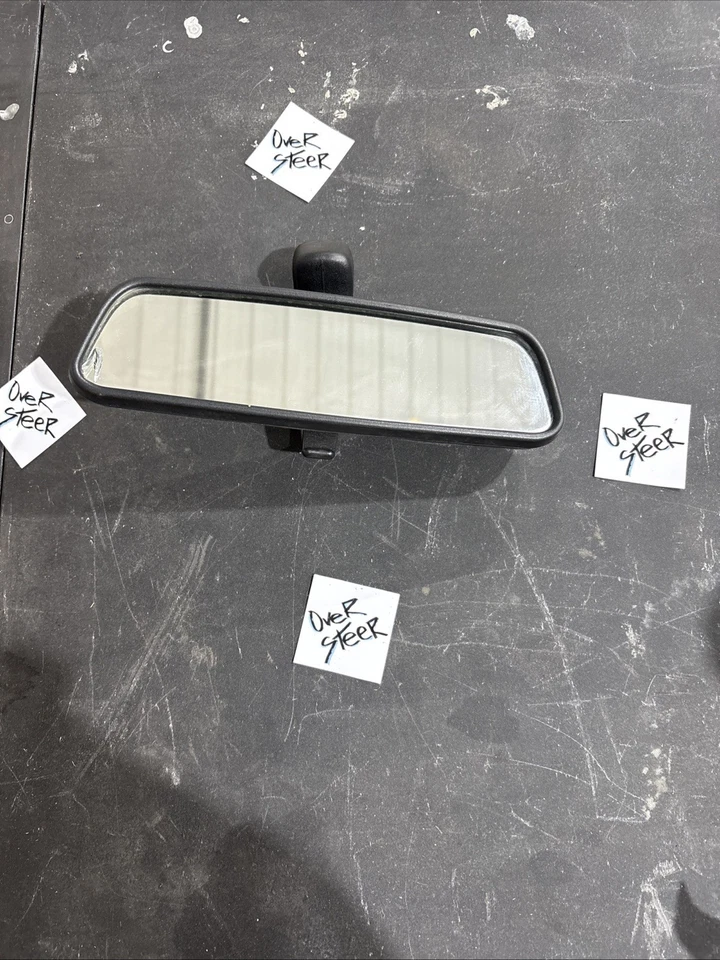 Espejo retrovisor BMW E36 M3 serie 3 de fábrica OEM manual atenuación 006199 negro Foto 1 de 4