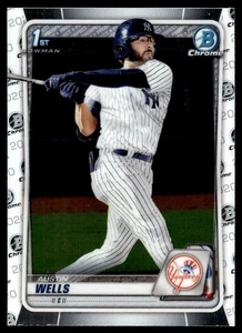 2020 Bowman Draft Chrome Prospects Austin Wells New York Yankees #BD-56 - Bild 1 von 2