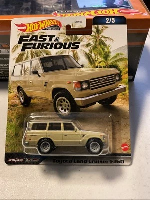 Hot Wheels Premium Fast & Furious Toyota Land Cruiser FJ60 2/5 - Image 1 of 2