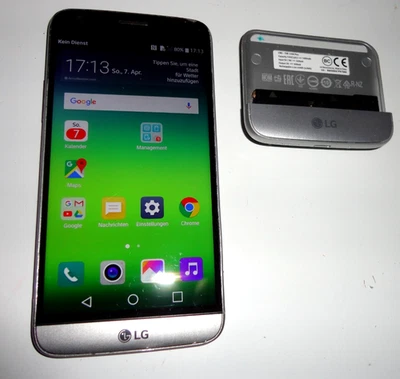LG G5 H 850 Smartphone 5,3 Zoll 32GB  Titan- Grau  "gebraucht" - Bild 1 von 4