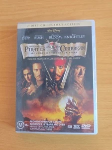 Pirates of the Caribbean The Curse of the Black Pearl DVD AU Seller - Picture 1 of 6