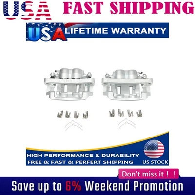 2 передних тормозных суппорта для Ford F-250 F-350 Super Duty R 1999-2004 годов выпуска - Изображение 1 из 4