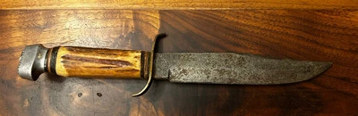Cuchillo Bowie Original Marca Edge Solingen Alemania 472 Mango Ciervo Foto 1 de 4
