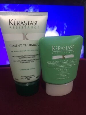 ⭐️⭐️⭐️ Kerastase Resistance Substance Constructive And Ciment Thermique - Image 1 of 3