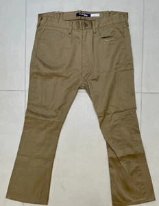 Junya Watanabe MEN AD2005 Boot Cut Seamed Detailed Cotton Khaki Size S - Picture 1 of 8
