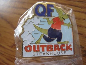 Outback Steakhouse Restaurant QF Quick Food Pin Pinback NIP - Picture 1 of 1