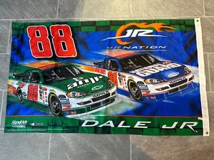 2009 DALE EARNHARDT Jr # 88 AMP ENERGY/NATIONAL GUARD Double sided 3 x 5 FLAG!! - Picture 1 of 20