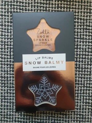 Zoella Lip Balms Duo Gift Set, With Softening Peony & Soothing Mint Christmas - Image 1 of 4