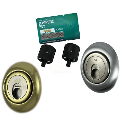 Defender Magnetico DISEC Protezione Serratura Porta Blindata a Cilindro Europeo