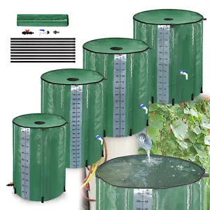 200/380/500/750L Faltbare Regenwassertank Regentonne Regenfass Wassertank Garten - Bild 1 von 16