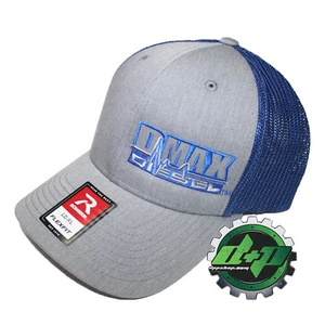 Dmax Duramax truck hat richardson 110 Gray denim BLUE mesh diesel L/XL - Picture 1 of 2
