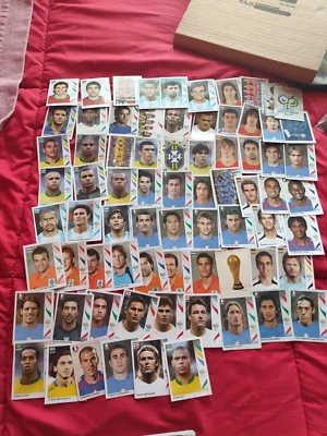  LOTTO FIGURINE MONDIALI GERMANY 2006  PANINI RITAGLIATE DALL' ALBUM - Immagine 1 di 4