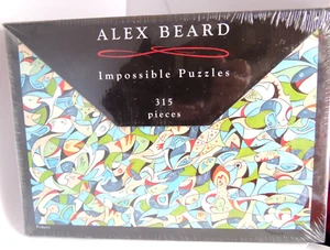Alex Beard Impossible Puzzle Fischerei 315 Teile 25" x 17 1/2" Neu im versiegelten Karton - Bild 1 von 7