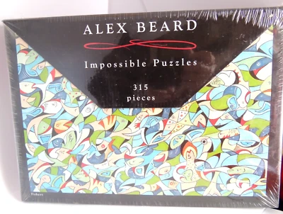 Alex Beard Impossible Puzzle Fishery 315 Pieces 25" x 17 1/2"  New in Box Sealed - Image 1 of 4