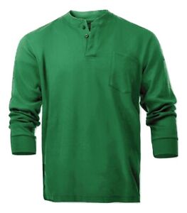 Flame Resistant FR Henley Style T-Shirts