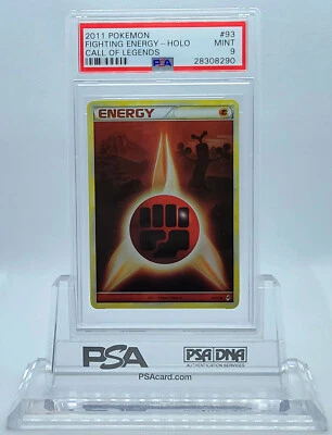 POKEMON CALL OF LEGENDS FIGHTING ENERGY #93 FULL ART HOLO PSA 9 MINT #28308290 - Image 1 of 3