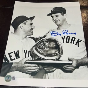 Don Larsen Autographed Signed 8x10 Photo BAS Beckett Authenticated - Picture 1 of 5