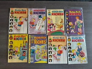 Richie Rich Riches Comic Lot - 8 Book Lot - Mid/Higher Grade Lot (Harvey) - Picture 1 of 3
