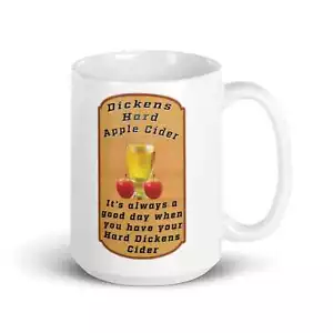 Dickens Hard Apple Cider - White glossy mug - Picture 1 of 7