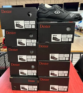 MENS DEXTER SST 8 POWER FRAME BOA GREY/BLACK BOWLING SHOES SZ 9 IN STOCK - Picture 1 of 9