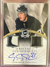 2007-8 Upper Deck The Cup Emblems Of Endorsements #EE-EM Evgeni Malkin 6/15
