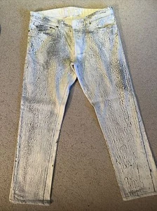 Mens Balenciaga White Jeans - Picture 1 of 6