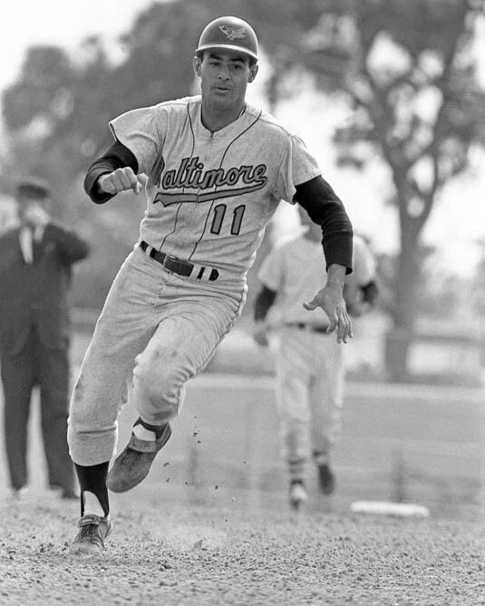 1966 Baltimore Orioles LUIS APARICIO Glossy 8x10 Photo Print Poster HOF 84 - Image 1 of 1