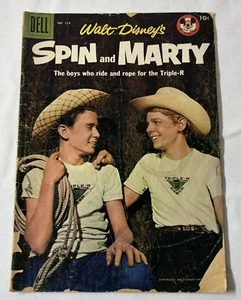 1956 Dell Four Color #714 ~ SPIN AND MARTY #1 ~ low grade ~ Mickey Mouse Club - Picture 1 of 2