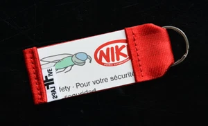 Niki Key Chain By FlapsFive Original Safety Card & Strap - Picture 1 of 2