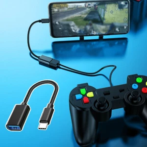 USB Type C 3.1 to USB A Female OTG USB Host Adapter Converter Cable Lead UK - Zdjęcie 1 z 10