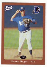 1996 Best Durham Bulls DANNY MAGEE #28 - Atlanta Braves