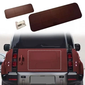 Sedona Red Rear Tire Tyre Wheel Cover Plate Fit LR Defender 90 110 130 2020-2025 - Picture 1 of 11