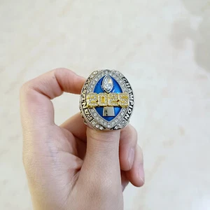 Customizable 2025 Fantasy Football Champion Gold Color Description Trophy Style - Picture 1 of 5