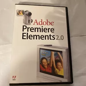 Adobe Premiere Elements 2.0 - Windows Software 2007 with Key - Picture 1 of 2