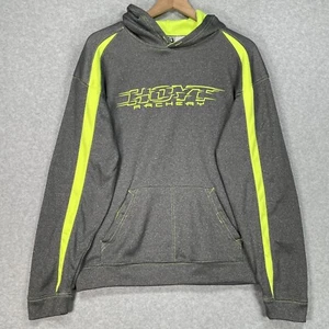 Hoyt Archery Hoodie Mens L Gray Green Hunting Outdoor Long Sleeve Pullover - Picture 1 of 7