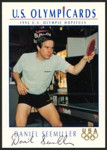 Daniel Seemiller #79 signed autograph 1992 Impel U.S. Olympic Hopefuls Card - Picture 1 of 1