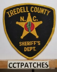 IREDELL COUNTY, NORTH CAROLINA SHERIFF (POLICE) SHOULDER PATCH NC - Picture 1 of 2